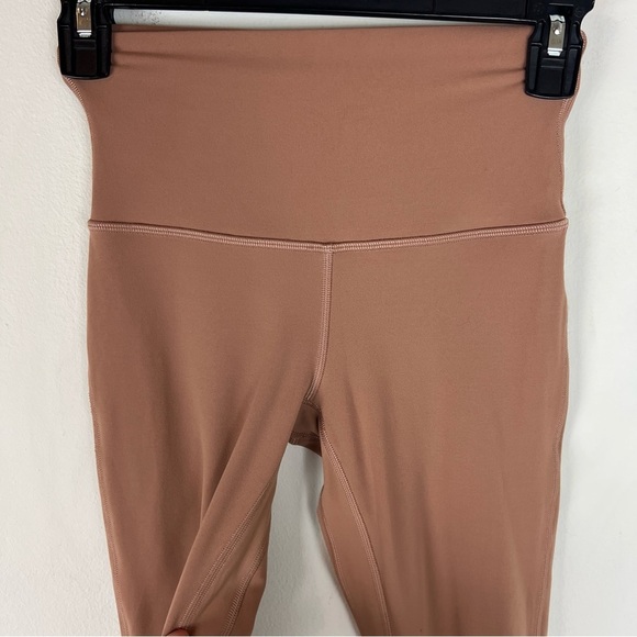 Lululemon Align High Rise Leggings Size 2 Dusty Clay Excellent Condition - Picture 4 of 7